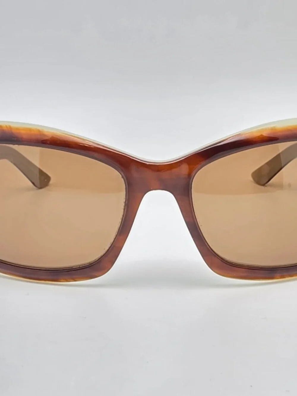 Ralph Lauren RA5004 53573 Tortoise on Green Frame Brown Lens Sunglasses 60mm